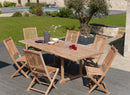 Fun - Table De Jardin - Teck - Marron