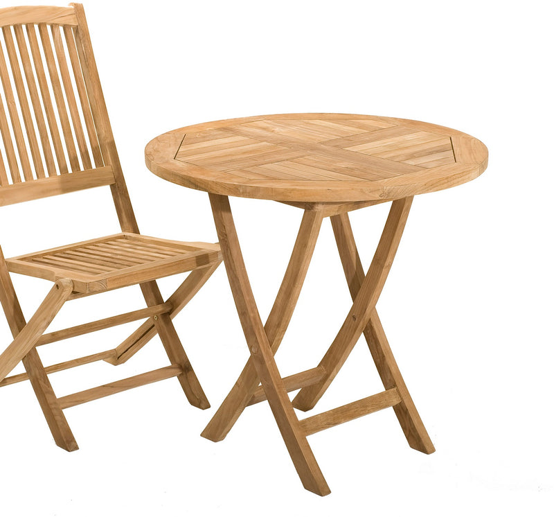 Fun - Table De Jardin - Teck - Marron