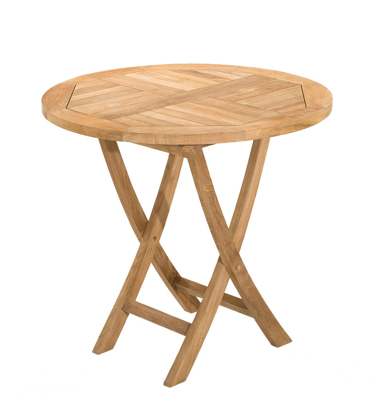 Fun - Table De Jardin - Teck - Marron