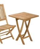Fun - Table De Jardin - Teck - Marron
