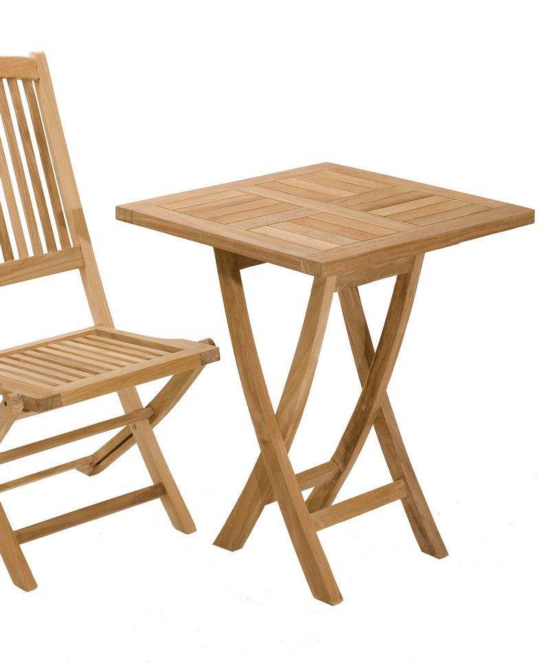 Fun - Table De Jardin - Teck - Marron