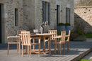 Fun - Lot De 2 Fauteuils Jardin - Teck - Marron