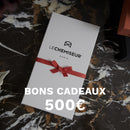 Bon Cadeau - 500 Euros