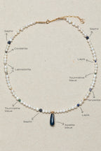Collier Joumana - Azur