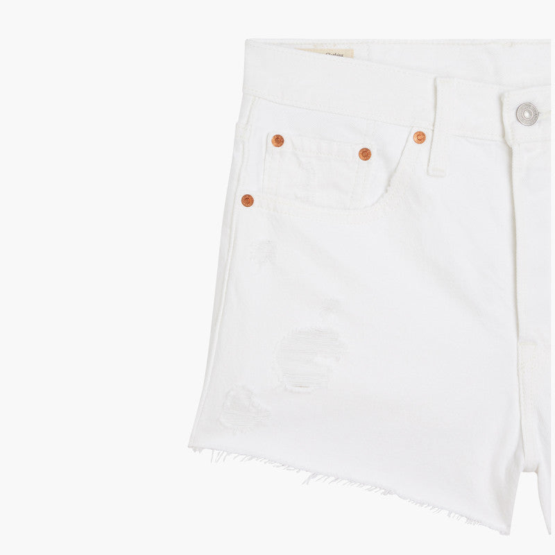 Levi'S® Women'S 501® Original High-Rise Jean Shorts 56327-0243. Short Mujer Blanco