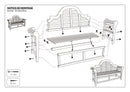 Fun - Banc De Jardin - Teck - Marron