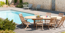 Fun - Table De Jardin - Teck - Marron