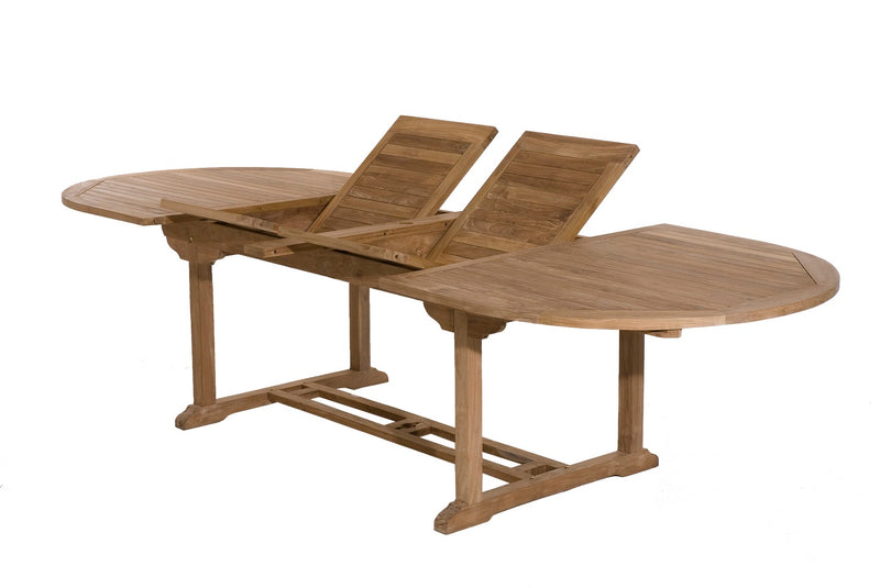 Fun - Table De Jardin - Teck - Marron