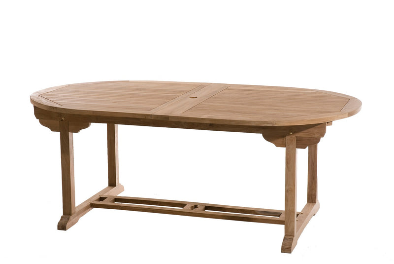 Fun - Table De Jardin - Teck - Marron