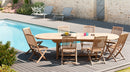 Fun - Table De Jardin - Teck - Marron