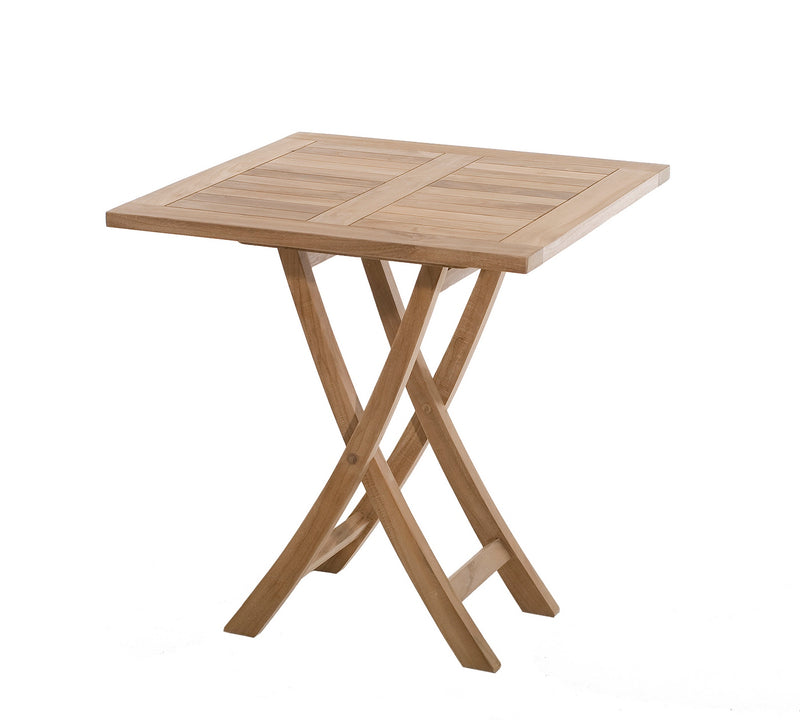 Fun - Table De Jardin - Teck - Marron
