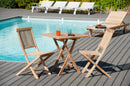 Fun - Table De Jardin - Teck - Marron