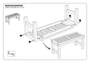 Fun - Table Basse De Jardin - Teck - Marron