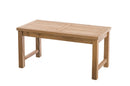 Fun - Table Basse De Jardin - Teck - Marron