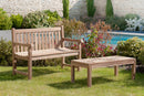 Fun - Table Basse De Jardin - Teck - Marron