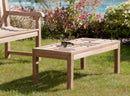 Fun - Table Basse De Jardin - Teck - Marron