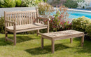 Fun - Table Basse De Jardin - Teck - Marron