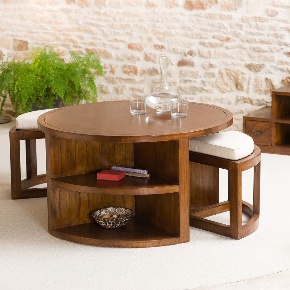 Table Basse -  Lauren - Marron