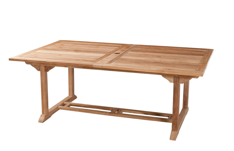 Fun - Table De Jardin - Teck - Marron