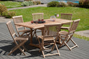Fun - Table De Jardin - Teck - Marron