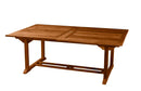 Maeva - Table De Jardin - Teck - Marron