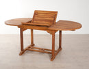 Maeva - Table De Jardin - Teck - Marron
