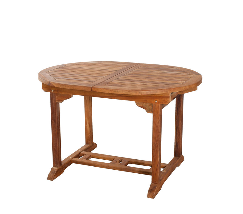 Maeva - Table De Jardin - Teck - Marron