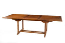 Maeva - Table De Jardin - Teck - Marron