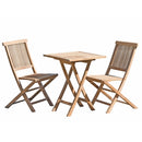 Fun - Salon De Jardin - Teck - Marron