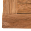 Fun - Table De Jardin - Teck - Taupe/Marron