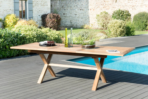 Fun - Garden Table 8/10 People - Brown