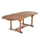 Maeva - Table De Jardin - Teck Huilé - Marron