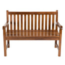 Maeva - Banc De Jardin - Teck Huilé - Marron