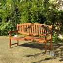 Maeva - Banc De Jardin - Teck Huilé - Marron
