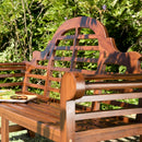 Maeva - Banc De Jardin - Teck Huilé - Marron