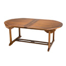 Maeva - Table De Jardin - Teck Huilé - Marron
