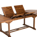 Maeva - Table De Jardin - Teck Huilé - Marron
