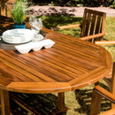 Maeva - Table De Jardin - Teck Huilé - Marron