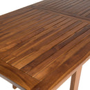 Maeva - Table De Jardin - Teck Huilé - Marron