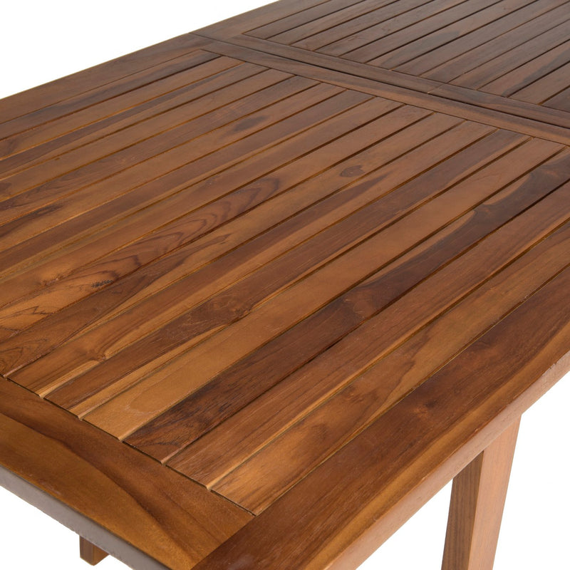 Maeva - Table De Jardin - Teck Huilé - Marron