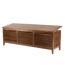 Maeva - Coffre De Jardin - Teck Huilé - Marron