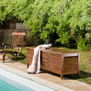 Maeva - Coffre De Jardin - Teck Huilé - Marron