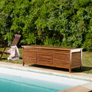 Maeva - Coffre De Jardin - Teck Huilé - Marron