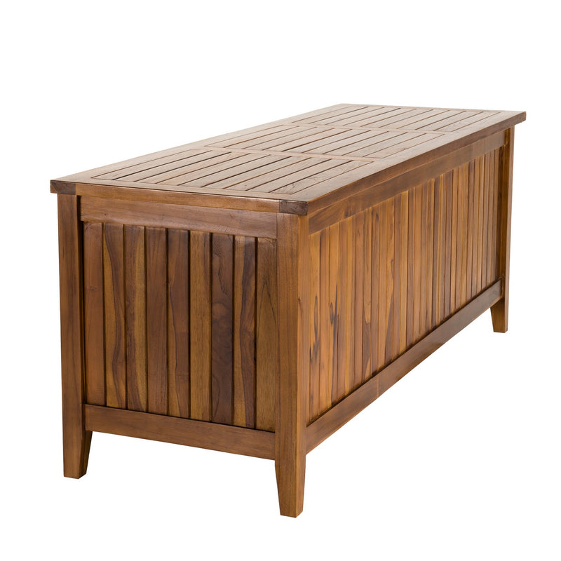 Maeva - Coffre De Jardin - Teck Huilé - Marron