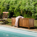 Maeva - Coffre De Jardin - Teck Huilé - Marron