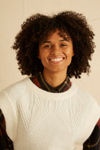 Pull Majorque - Blanc