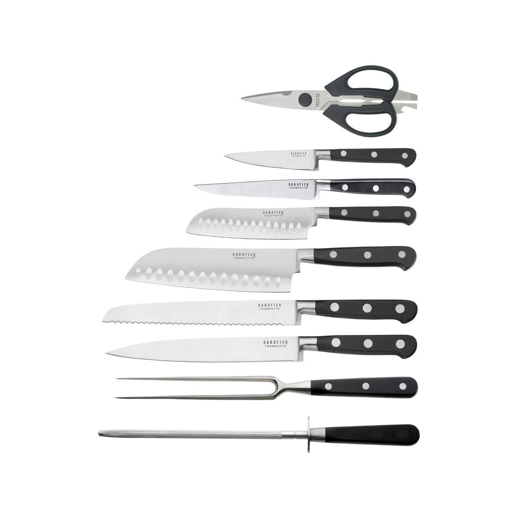 V Sabatier Love Food - 9-Piece Kitchen Knife Block
