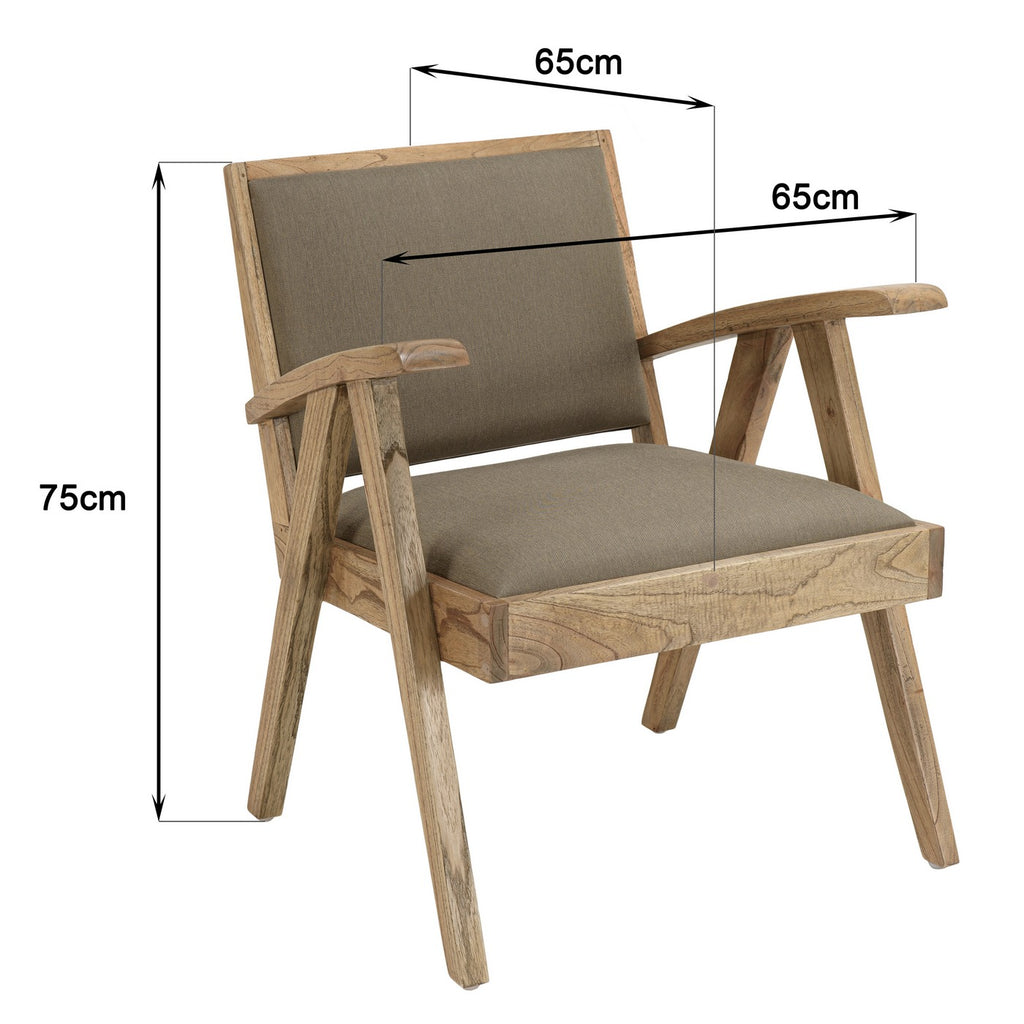Dak - Fauteuil - Bois Clair