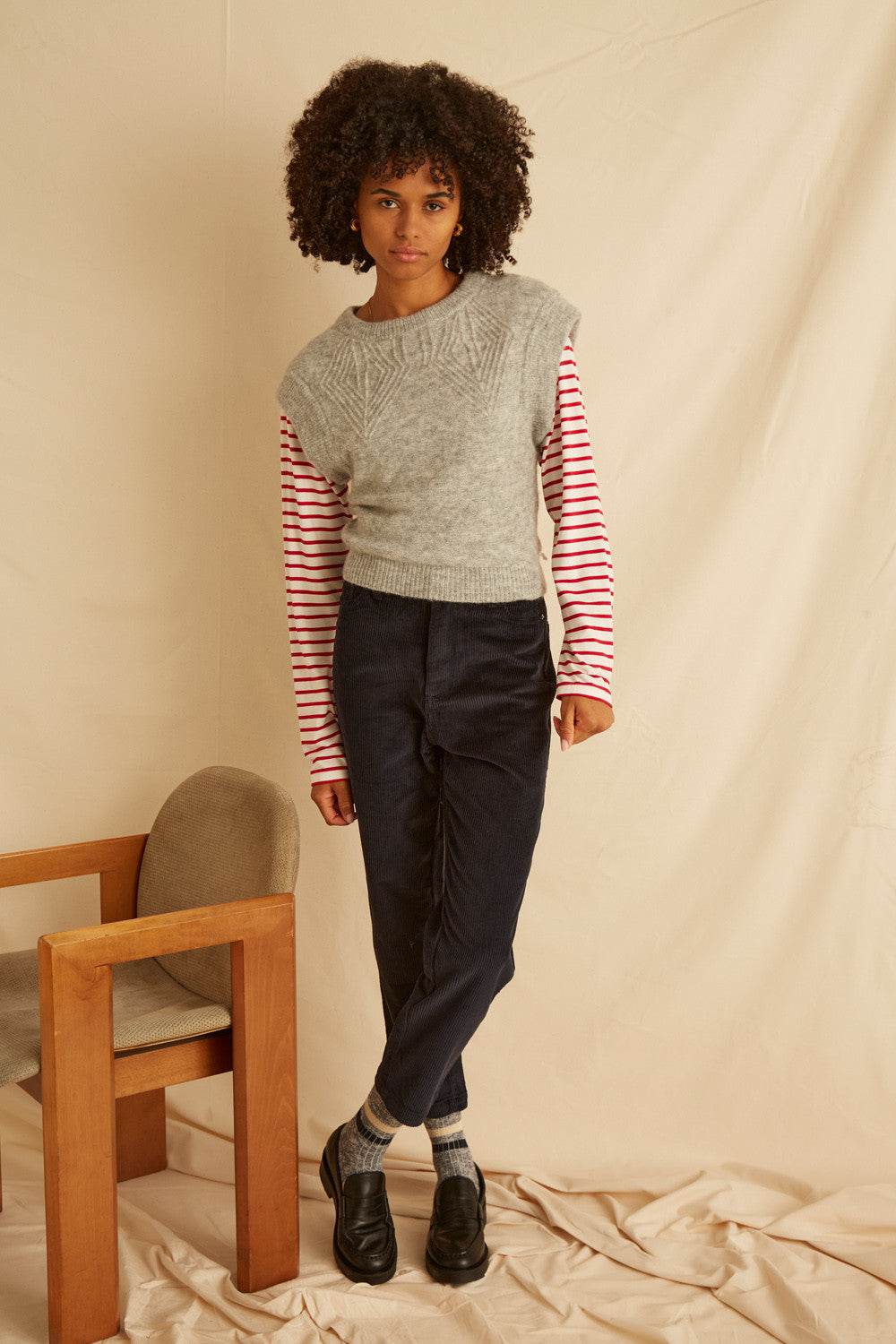 Pull Majorque - Gris