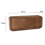 Romy - Buffet - Marron Foncé